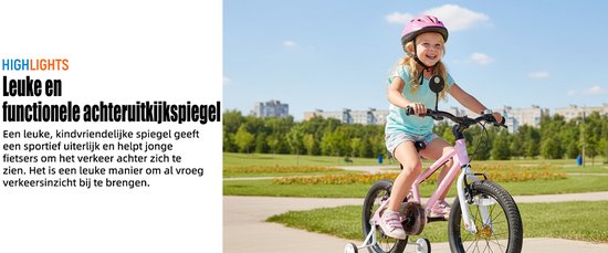 JOYSTAR Lomand Kinderfiets met Zijwieltjes - Jongens & Meisjes - 16 Inch - Geschikt voor 3 t/m 11 Jaar van JOYSTAR — afbeelding 5