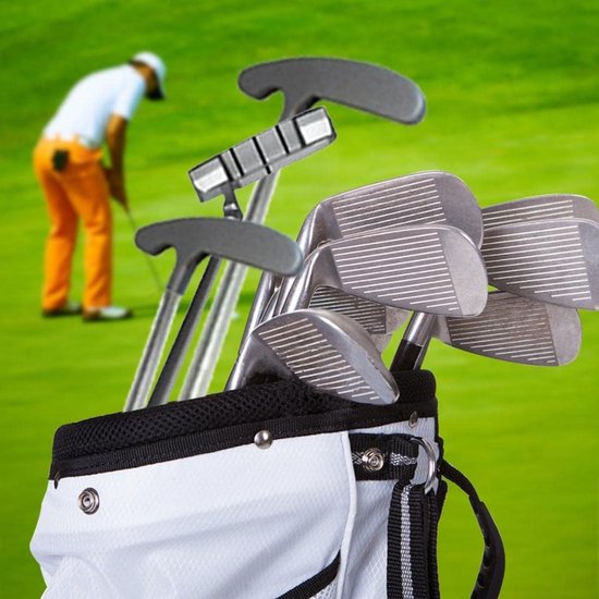 Dailygoods- Putter Opvouwbaar - Golfputter Set - Inclusief 2 Oefengolfballen - Geschikt voor Rechtshandigen - Draagbaar voor Reizen - Schokbestendig Design - Golfclub van Dailygoods — afbeelding 2