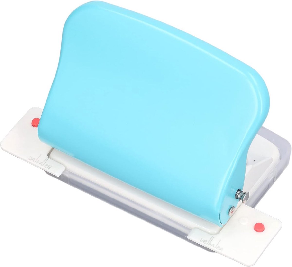 Draagbare spiraalbindmachine voor A4 A5 A6 A7 papierbinding met ronde gaatjes, ideaal voor school en thuisgebruik