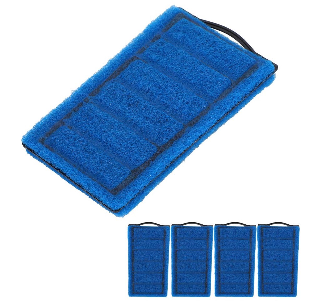 Dailygoods- Tankfilterpatronen 4 Stuks - Koolstofpatronen - Onderdeelfilter - Aquariumvissen - Filterpatronen