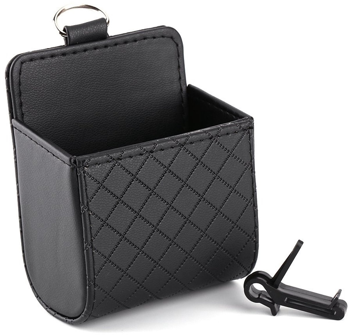 Dailygoods- Auto Organizer Grote Capaciteit - Multifunctionele Opbergtas - Auto Vuilbak - Auto Organizer Achterbank - Auto Organizer Kofferbak - Hoogwaardig PU-leer