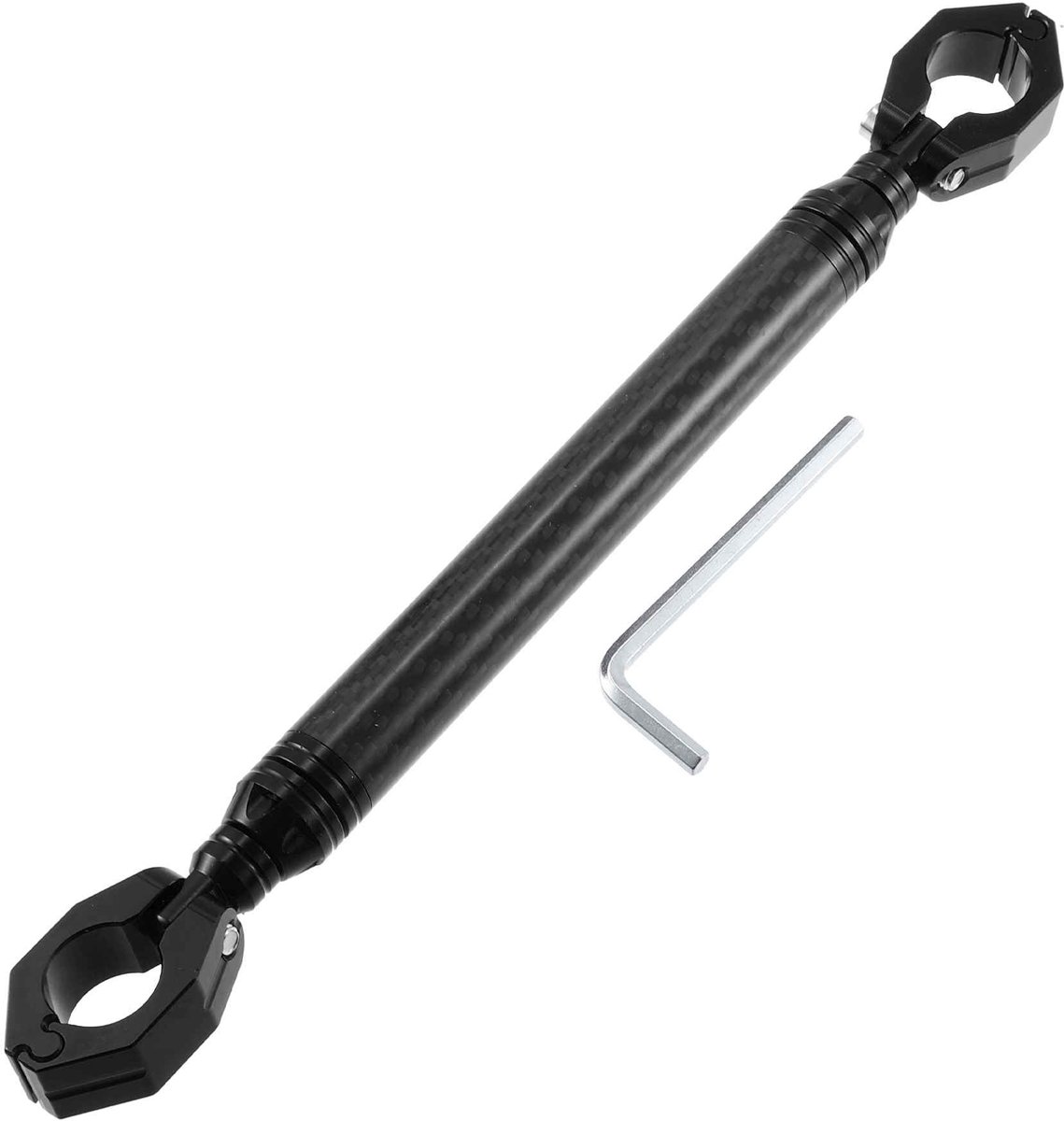 Dailygoods- Balansstang 22mm - Universaal - Aluminiumlegering - Corrosiebestendig - Vermindert trillingen - Versterkt stuurstabiliteit - Stuurstang