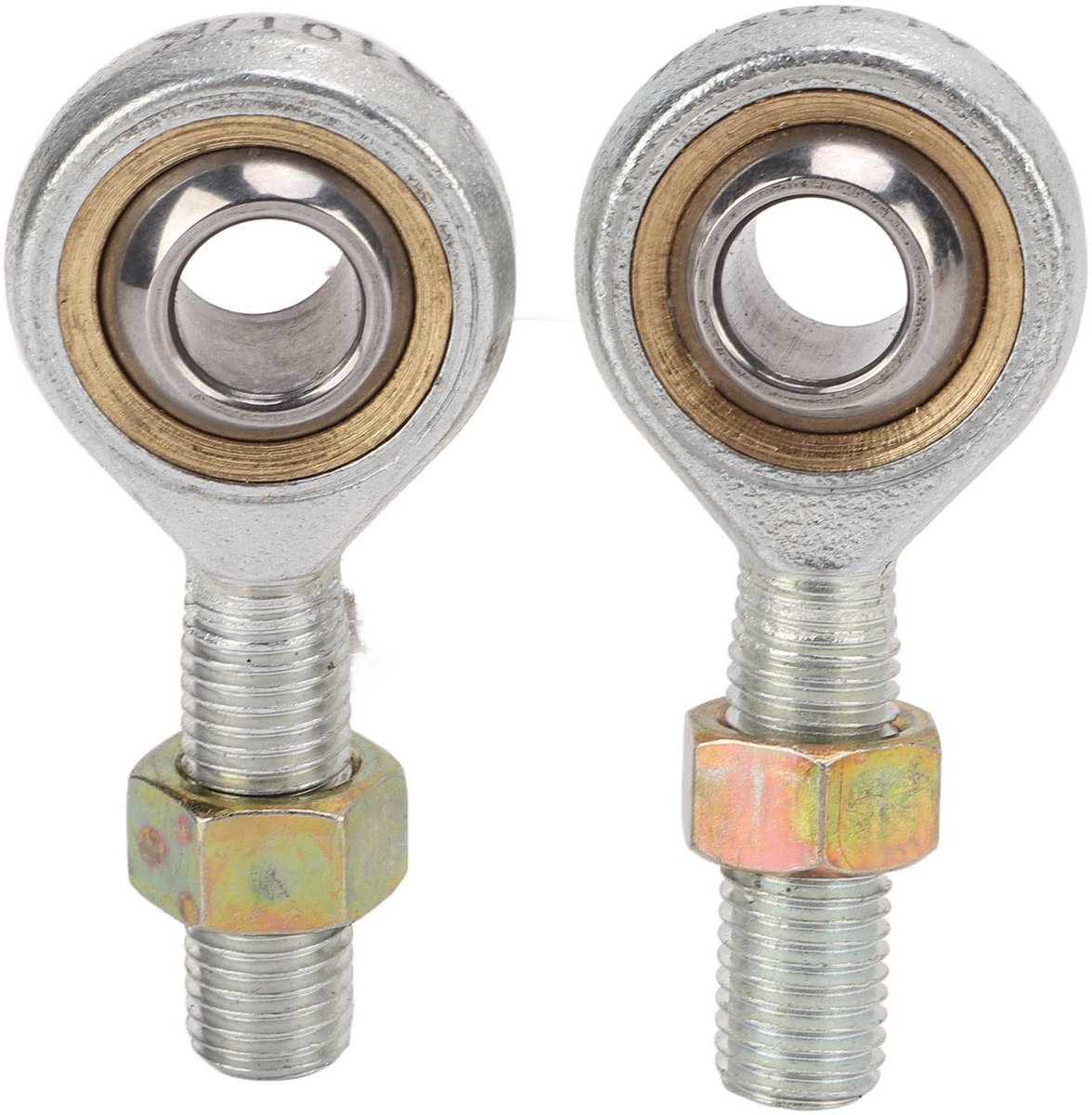 Dailygoods- Stangeindlager M10 - 2 Stuks - Vervanging ATV/Quad/Go Kart - Links/Rechts - Stabiele Bevestiging - Conform Originele Standaard - Stangkop