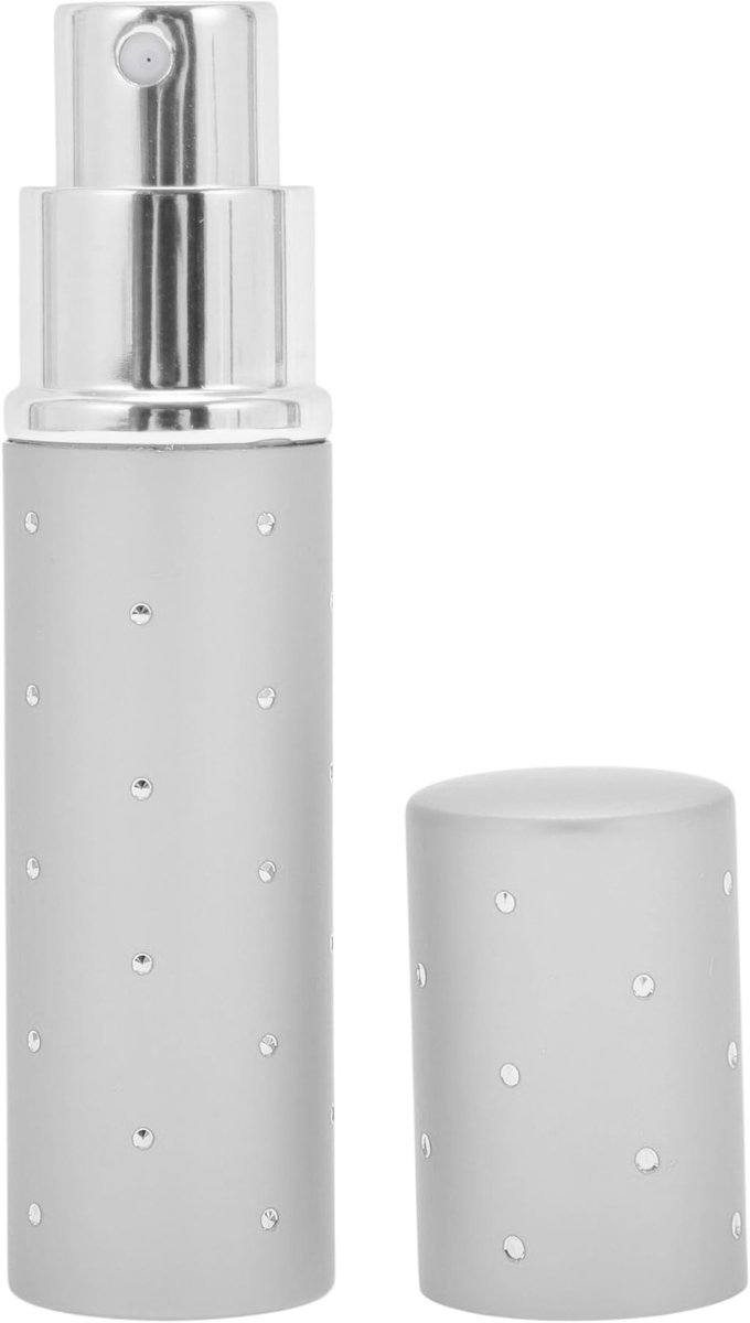 Dailygoods- Parfumverstuiver Navulbaar - 2 Stuks - Mini Spuitfles 10 ml - Parfumhouder - Reisvriendelijk - Compact Ontwerp 9,9 cm - Parfumfles