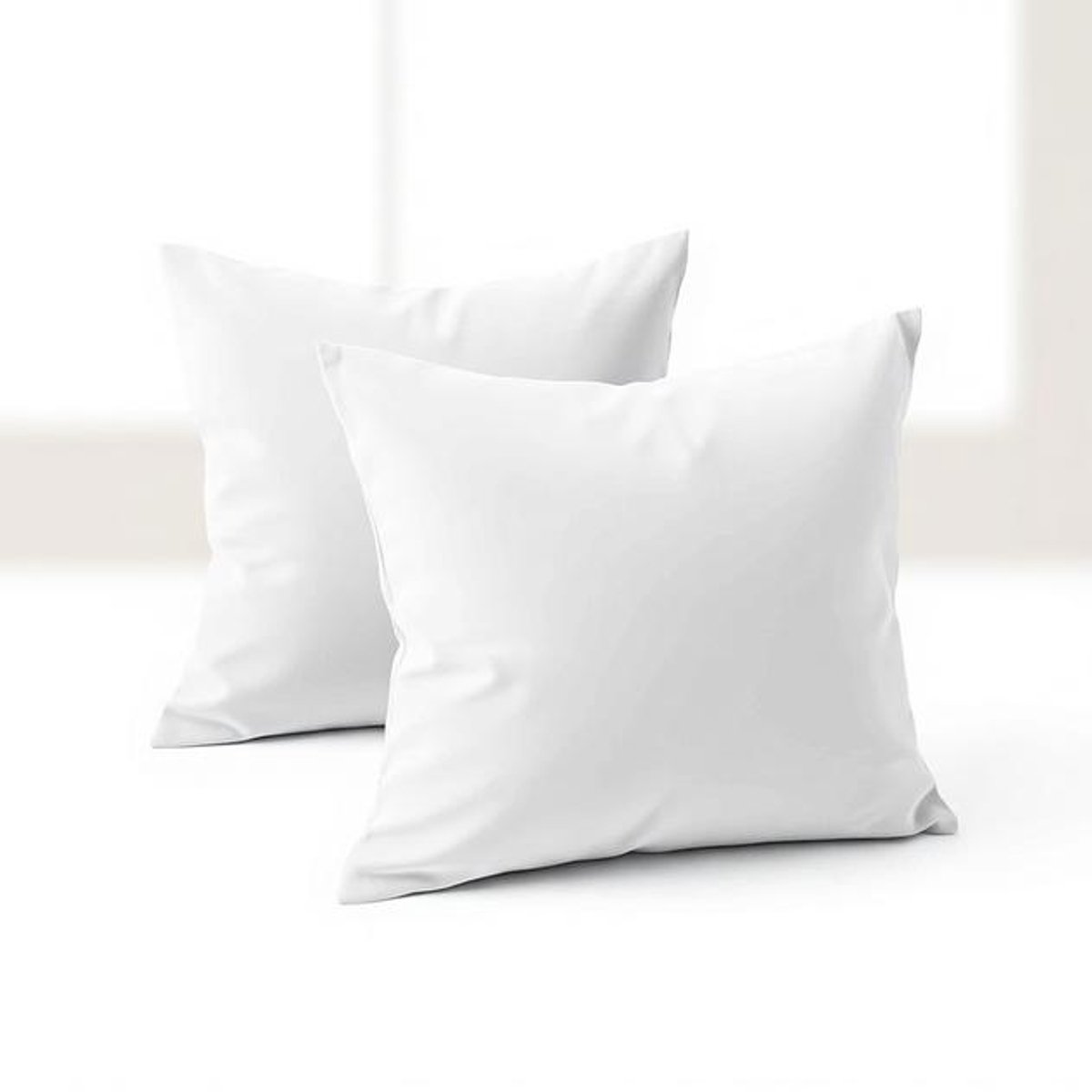 ElleMooi Kussensloop 40x40 cm - set van 2 - verstevigd katoen - Oeko-Tex gecertificeerd - luxe en duurzaam
