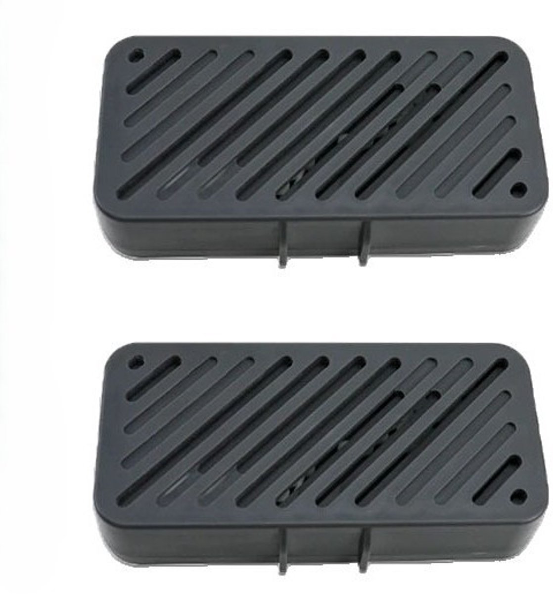 2 stks Schoon Water Tank Ontgeurende Deeltje Accessoires - geschikt voor Dreame S40pro X30 X40 X50 Zilver Ion Anti-Geur Module - Riolering Deodoriserende Deodoriserende Deeltjes -Verbeterde ontgeuringsmodule voor afvalwatertanks met korrels