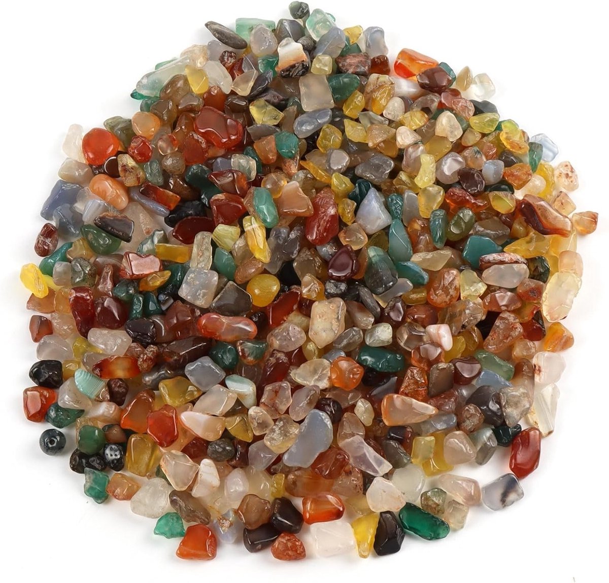Kleurige Decoratieve Steentjes 4-6 mm voor Aquariums, Tuinen en Vazen - Ideaal voor Succulenten en Creatieve Projecten