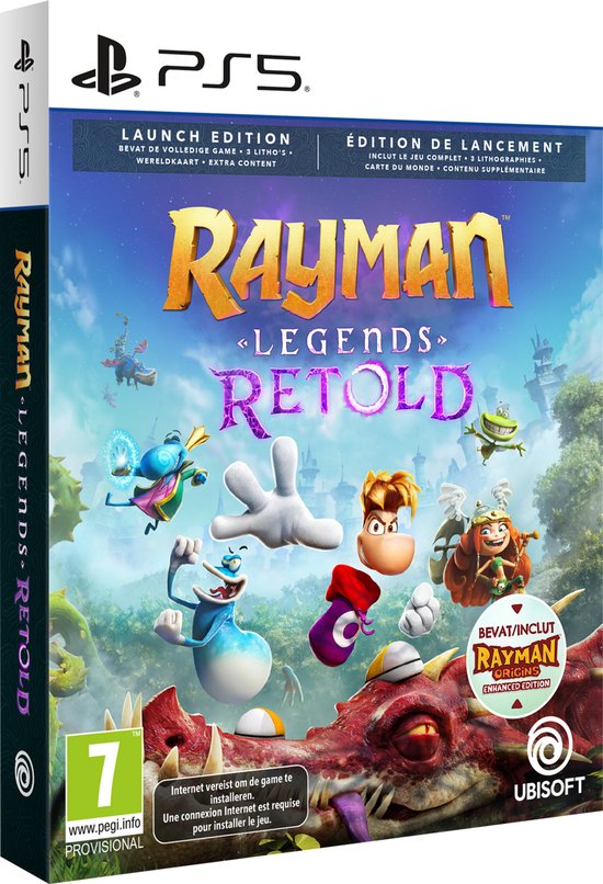 Rayman Legends: Retold - Launch Edition - PS5