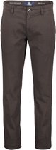 LERROS Chino met stretch, comfortabele pasvorm , Maat: W34_L34 , Kleur: AGED OLIVE , 98% katoen, 2% elastaan