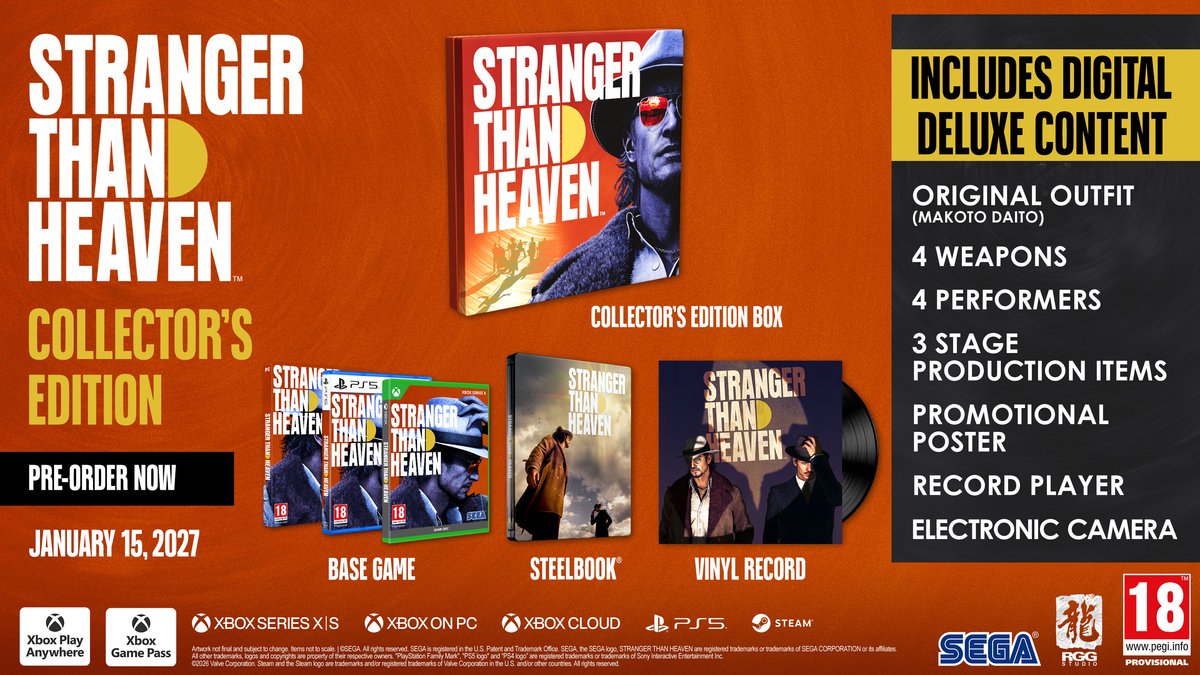 Stranger Than Heaven - Collector's Edition - PS5 thumbnail 2