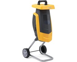 Elektrische Hakselaar - Tuinversnipperaar Mulcher - Tuinafval Verwerken - 2 Omkeerbare Messen - 40 mm Takken - Zwart