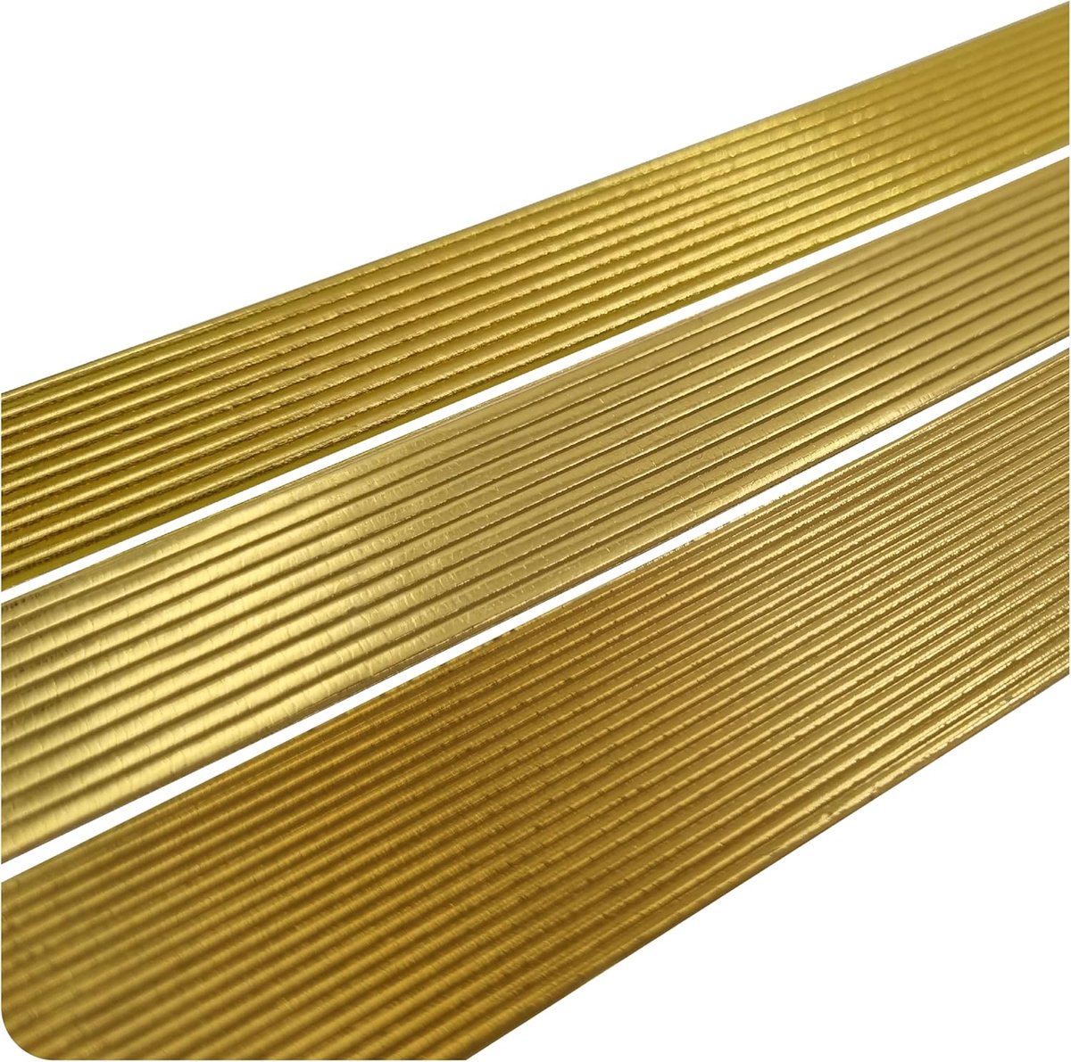 Wax Strips - Gouden Decoratie - Kaarsen Versieren - Zelfklevend - 50 Stuks - Goud