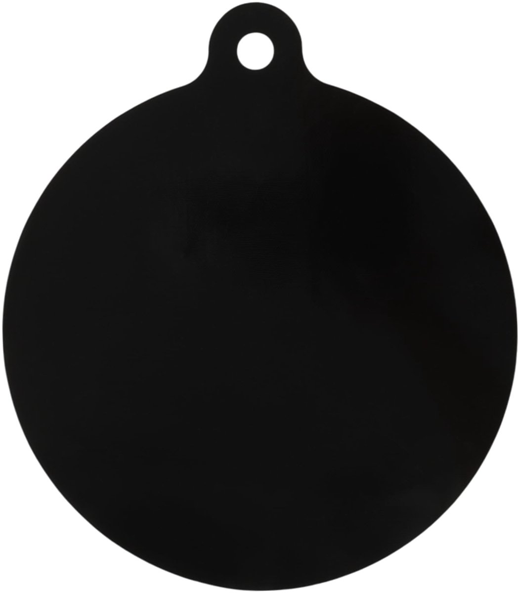 Dailygoods- Inductiekookplaatbescherming 0,4 mm dik - Antislip - Hittebestendig - Duurzaam - Zwart - Bescherming tegen krassen en spatten - Kookplaatmat