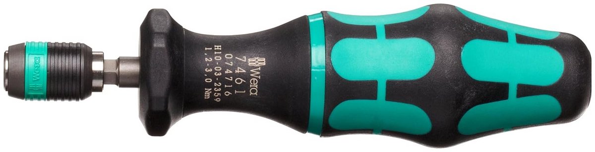 Momentschroevendraaier - Precisie Tool - Precisie Werk - Vast Ingestelde Waarde - 1/4 Inch - Multicolor