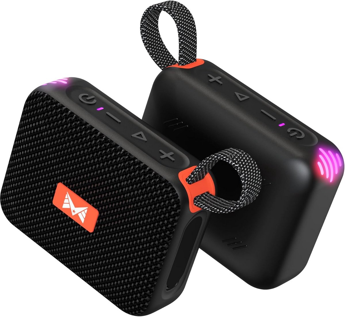 Draagbare Bluetooth Luidspreker - Draadloze Speaker - Muziek Luisteren - Volledig Waterdicht - 117 cm - Zwart