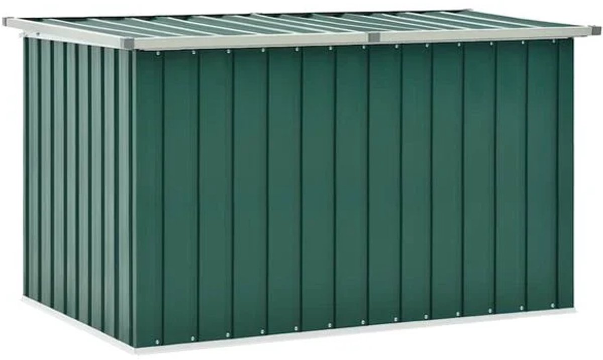 Tuinkist - Opbergbox voor buiten- Tuinbox - Opbergbox met kussen - weerbestendig - Groen