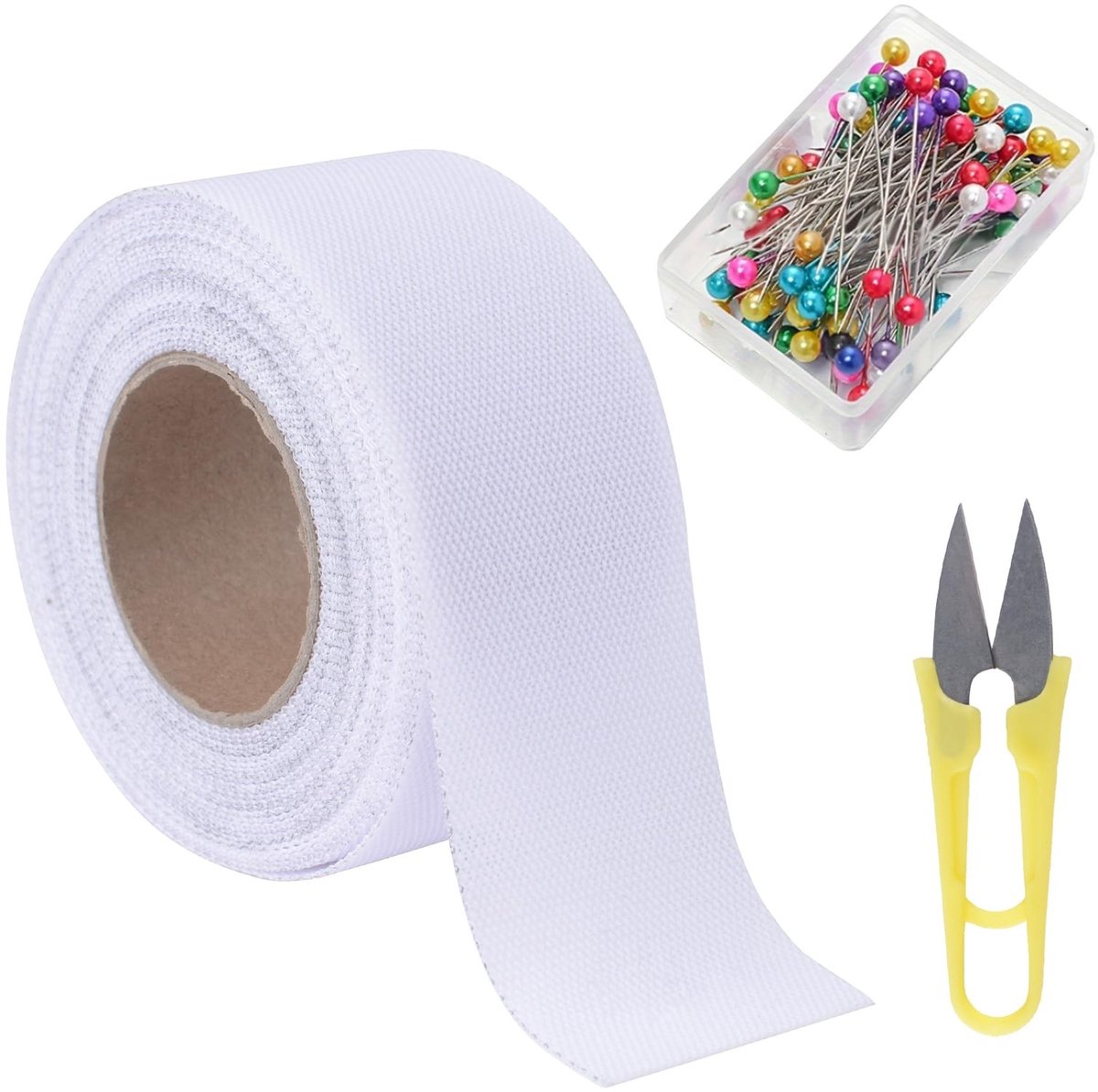 Dailygoods- Voering Visgraat 5 Yard - Polyester Zoomlint - Naaien voor Jurken - DIY Kleding - Professionele Resultaten - Duurzaam en Gemakkelijk te Snijden