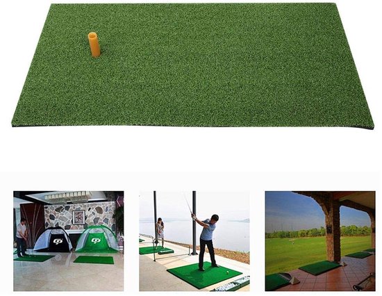 Dailygoods - Golfmat - Training Net Hitting Mat - Duurzaam en flexibel - 24 x 12,2 inch - Voor indoor en outdoor - Verbeter je swing - Ideaal voor gol van Dailygoods — afbeelding 4