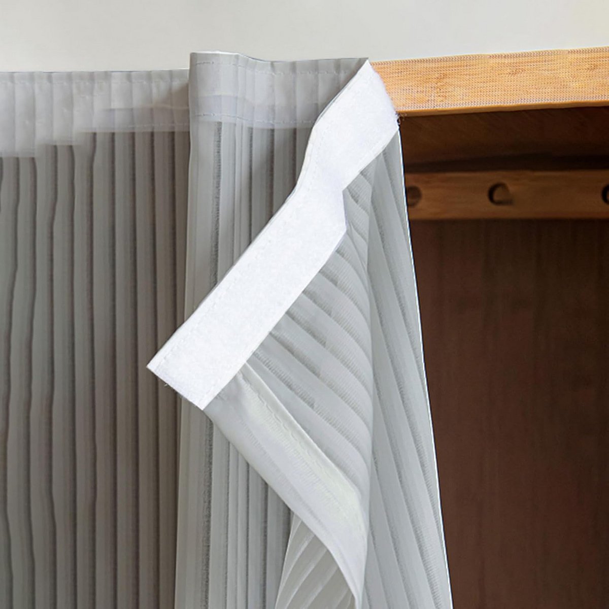 Kast Gordijn - Privacy Doek - Meubels Beschermen - Zelfklevende Installatie - Diverse Mate