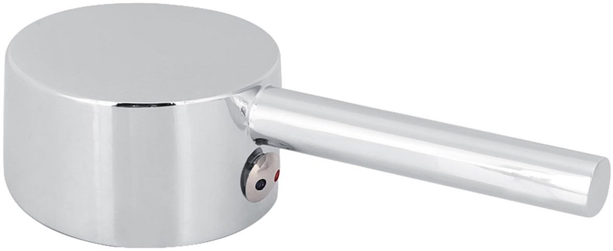 Dailygoods- Kraanhandvat 45mm - Hoogwaardige Zinklegering - Ergonomisch Ontwerp - Duurzaam en Temperatuurbestendig - Eenvoudig te Installeren - Geschikt voor Badkamer en Toilet - Kraan