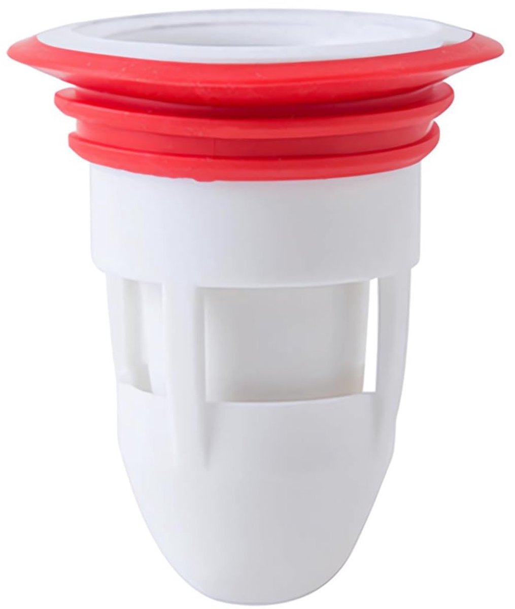 Dailygoods- Terugstroomschutventiel Anti-Geur - Eenrichting Afvoerklep - Keuken/Badkamer - Riool Stopper - Wit - Duurzaam Materiaal
