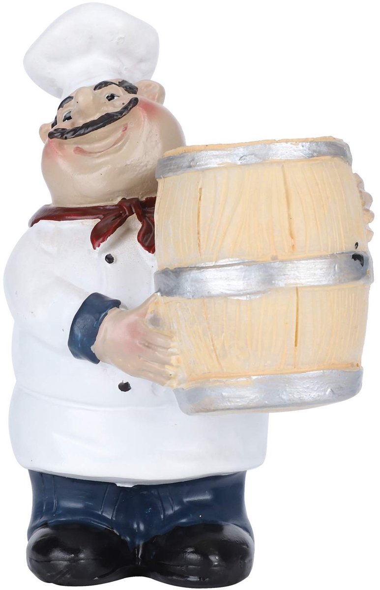 Dailygoods- Tandenstokerhouder Praktisch en Mooi - Keuken Decoratie - Keuken Decoratie Aanrecht - Tafelpunt - Culinaire Kunst - Levensecht Uiterlijk - Keukendecoratie