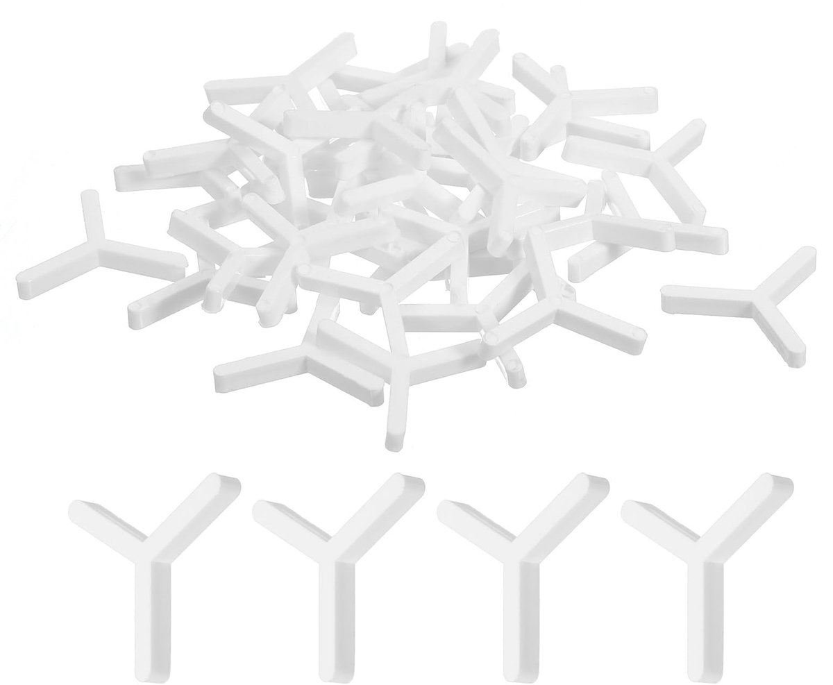 Dailygoods - 100 Stuks Y-vormige Tegelafstandhouders 2mm