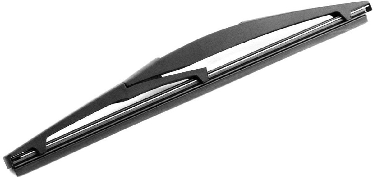 Dailygoods- Ruitenwisser Achterraam 255 mm - Geschikt voor Suzuki Swift/SX4 - Kunststof - Hoogwaardige Vervanging - Alleen Wisserblad - Achterruitenwisser