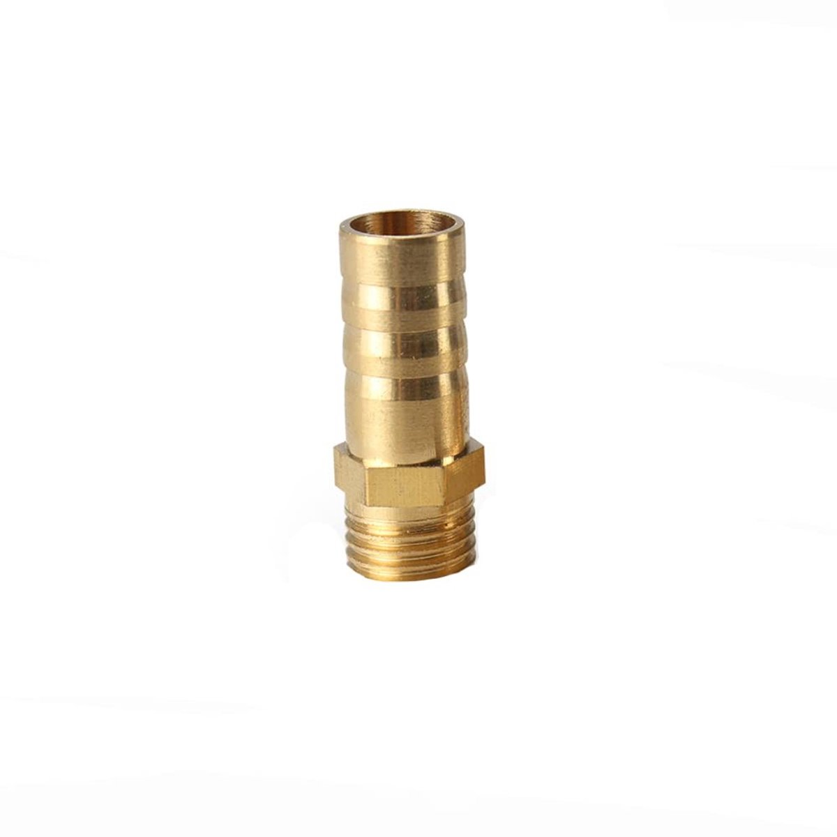 Dailygoods - BSP Slangconnector Messing Plug - 6mm tot 25mm - Male BSP Adapter