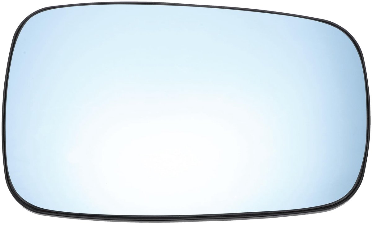 Dailygoods - Auto Buitenspiegel Glas Rechts - Vervangingsspiegel - Verwarmd Blauw Glas - Convex - Perfecte Pasvorm - Geschikt voor Renault Laguna 2001...