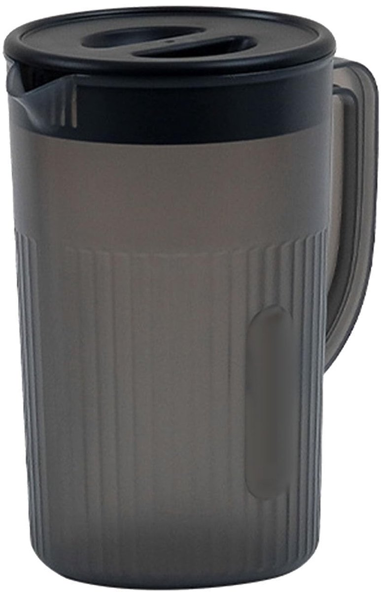 Dailygoods- Koudwaterkan 2,7 l - Waterkan met deksel - Hoge temperatuurbestendig - Praktisch ontwerp - Doorzichtige behuizing - Voor koelkast