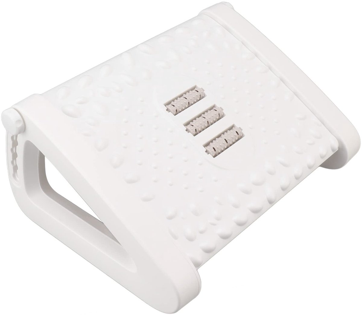 Dailygoods- Voetsteun Hoogte Verstelbaar - Massagefunctie - Stevige Voetenbank - Ondersteuning Bureau - Comfortabel - Brede Toepassingsmogelijkheden