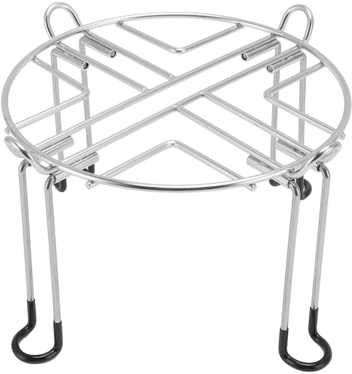 Dailygoods- Waterfiltersysteem Standaard - Roestvrij Staal - Afneembare Poten - Antislipvoeten - Diameter 9 Inch - Eenvoudige Installatie - Waterfilterstandaard