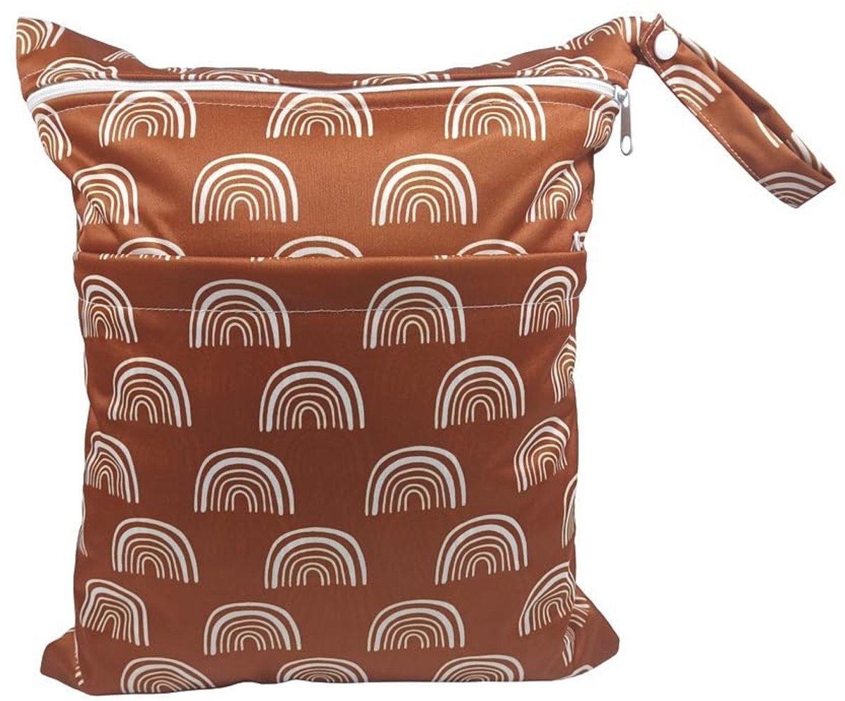 Dailygoods- Wetbag Waterdichte Tas - Wasbare Organizer - Natte/Droge Kleding - Opvouwbaar/Lichtgewicht - 30 x 36 cm - Met Ritssluiting - Opbergtas