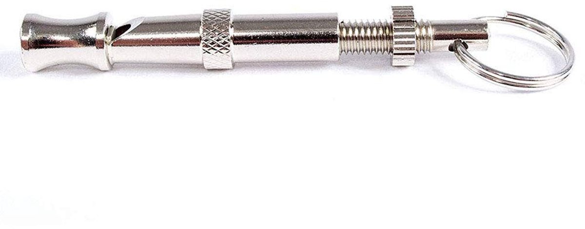 Dailygoods- Hondenfluit Roestvrij Staal - Ultrasone Fluit - Instelbare Frequentie - Draagbaar - Overlevingsfluitje - Stop Blafgeluid