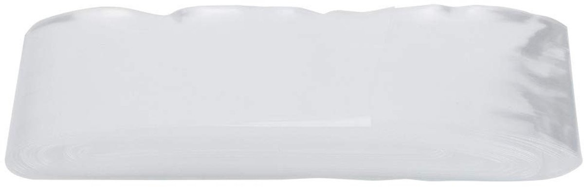 Dailygoods- Worstomhulsel 50m x 50mm - Voedselveilige Kunststof - Voor Het Maken van Worst - Transparant - Multifunctioneel - Geschikt voor Hotdogworstjes - Worstfolie