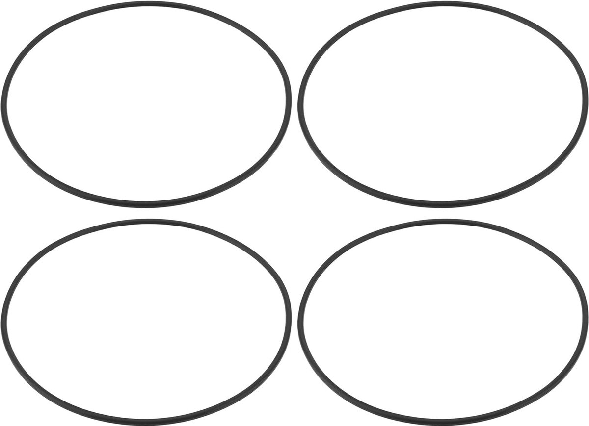 Dailygoods- Filtercover O-Ring 16x14.92x0.3 cm - Compatibel met Pentair Predator II - Vervangingsonderdeel - Schuimfilter - O-Ringen Set - Geschikt voor zwembad/spa
