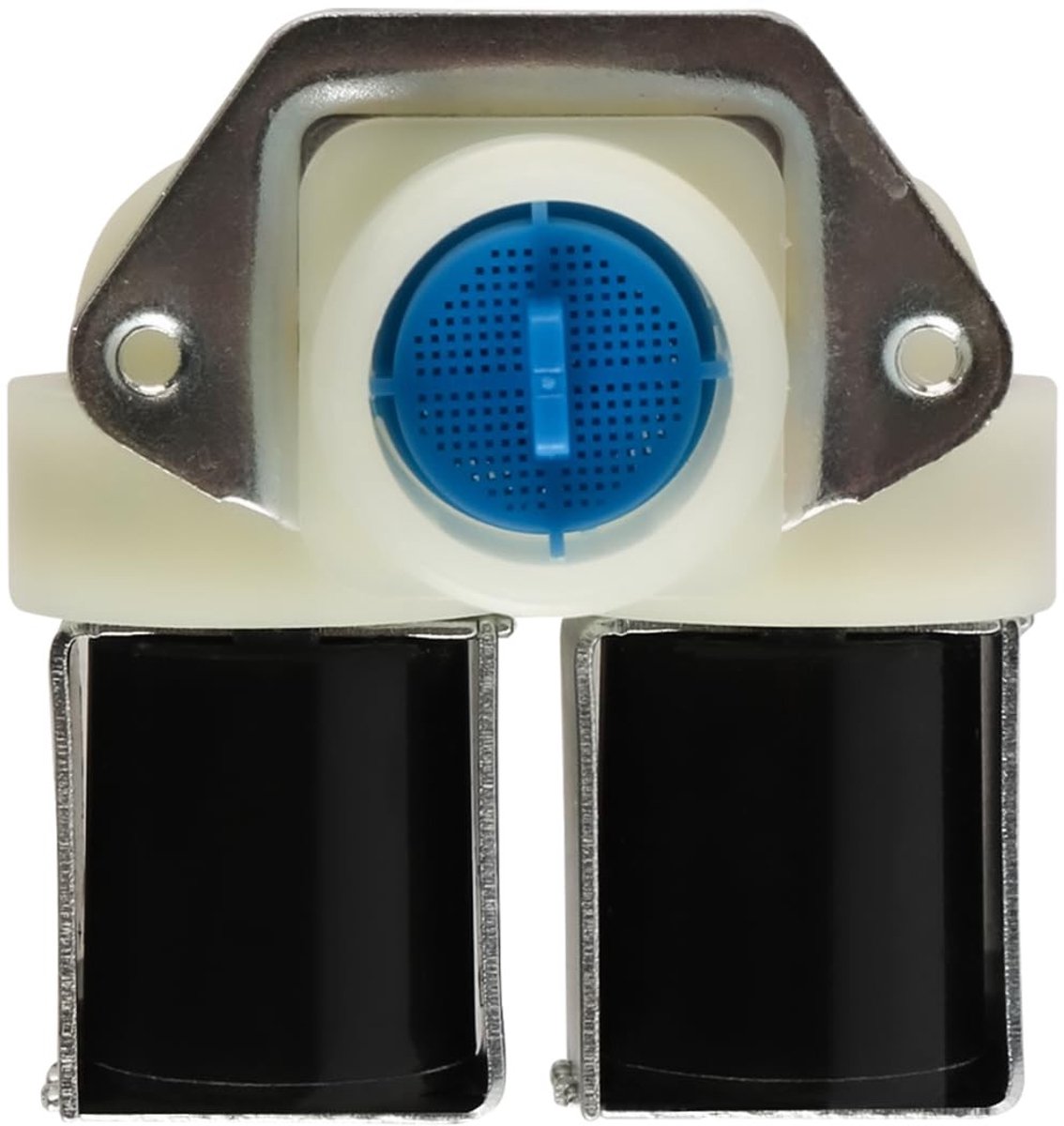 Dailygoods- Inlaatklep Dubbele Solenoïde - Universele Waterinlaatklep - Elektromagnetische Klep - AC220-240V - Frequentie 50/60Hz - Voor Volautomatische Wasmachines - Waterklep