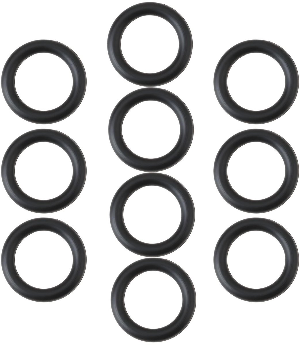 Dailygoods- O-ringen set 10pcs - Compatibel met Karcher SC2/SC3/SC4/SC5/CT10 - 7.5x11.1x1.8mm - Duurzaam rubber - Verbeterde afdichting - Afdichtringen
