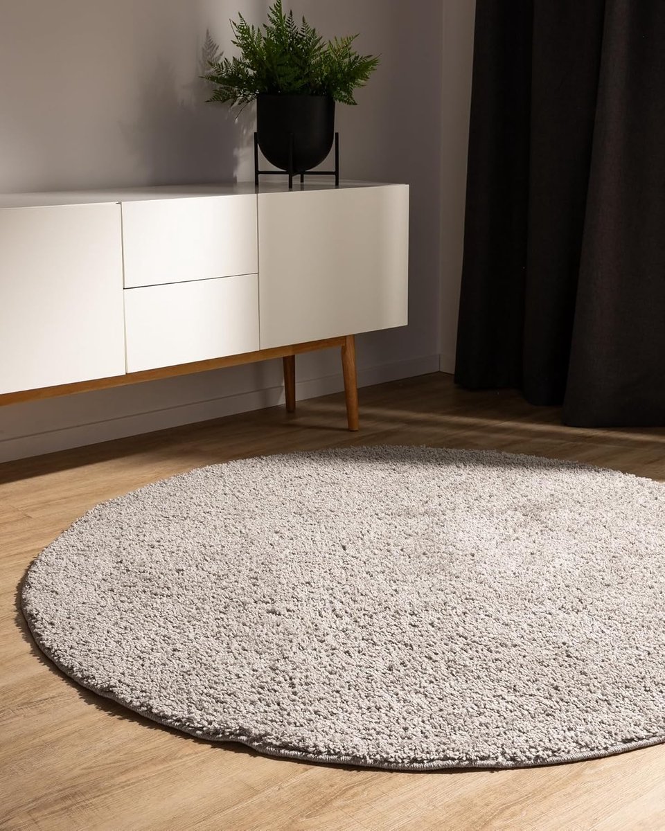 Vloerkleed Hoogpolig - Shaggy Kleed - Woonkamer Comfort - Geschikt voor vloerverwarming - 
