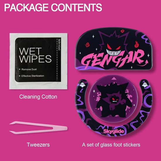 Supersnelle en Duurzame Glazen Muisvoetjes Upgradekit voor Gaming Muizen — afbeelding 2