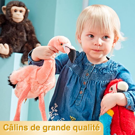 Realistische Knuffeldolfijn - Zacht Pluche Oceaan Dieren Speelgoed - 30 cm van Merkloos — afbeelding 3