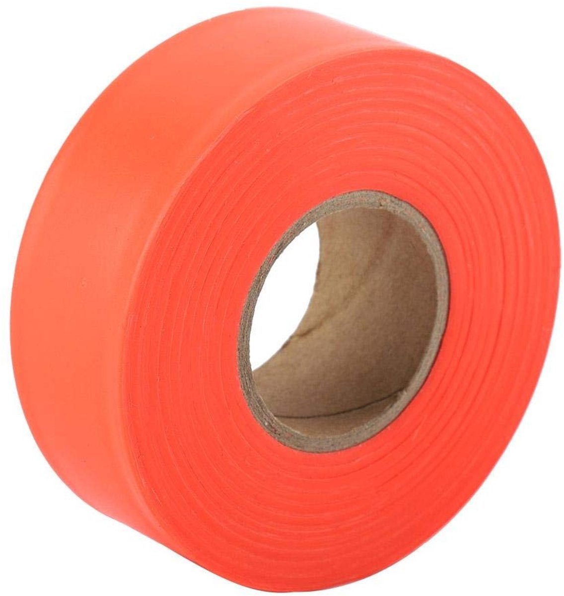 Dailygoods- Markeringstape hoge zichtbaarheid - PVC - 45 m/147,64 ft - Weerbestendig - Kleurvast - 2,5 cm breed - Markeringlint