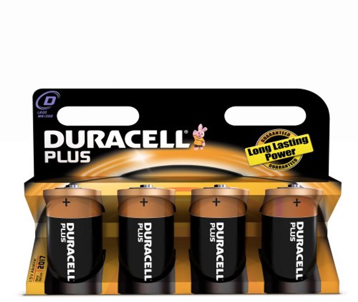 Alkaline Batterijen - D Batterijen - Apparaten Voeden - Langere Levensduur - 4 Stuks - Zwart