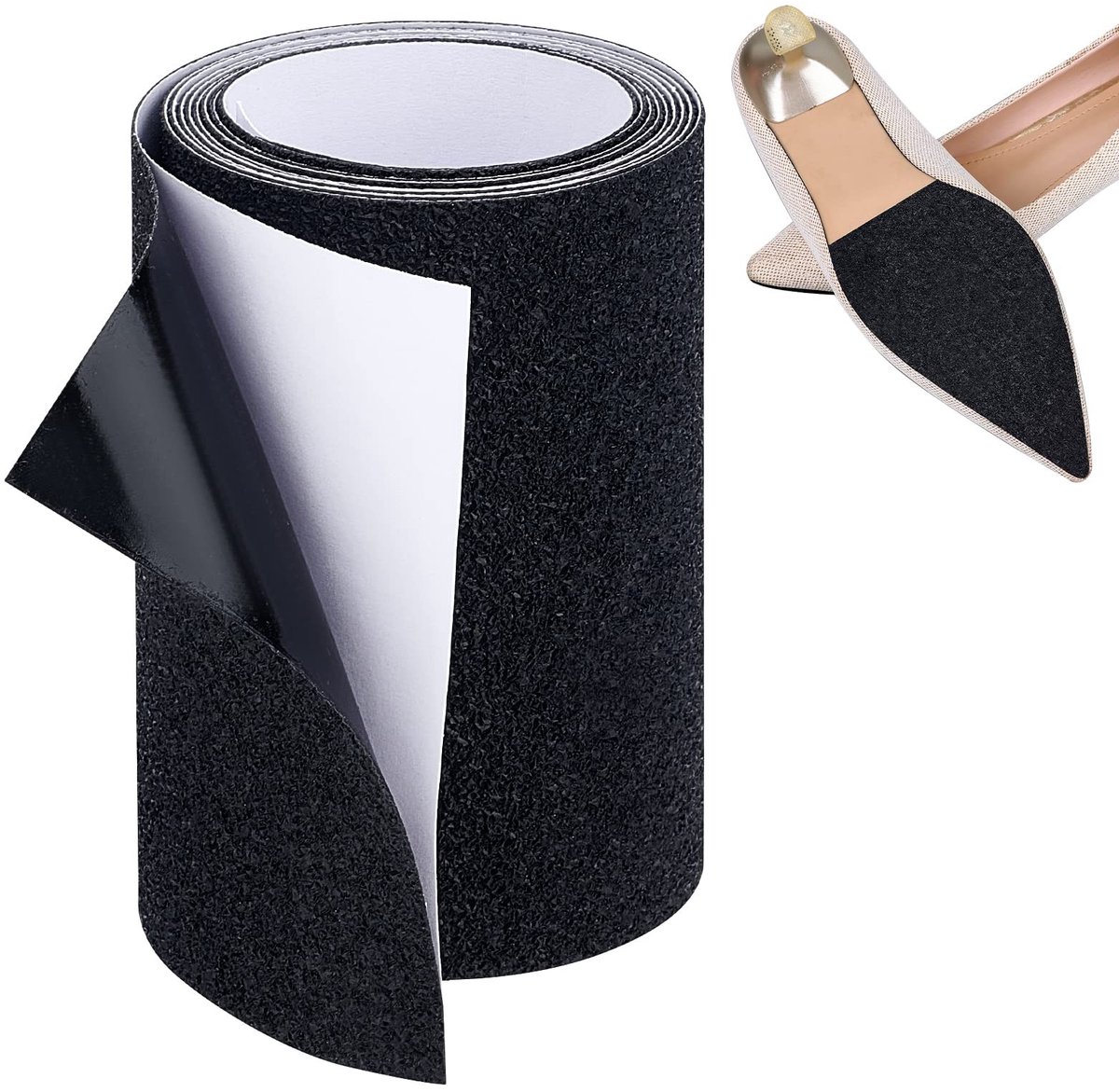 Dailygoods- Zoolprotectors 1.5m - Antislip Schoenpads - Geluidsreductie - Bescherming - Slijtagebestendig - Praktisch Ontwerp
