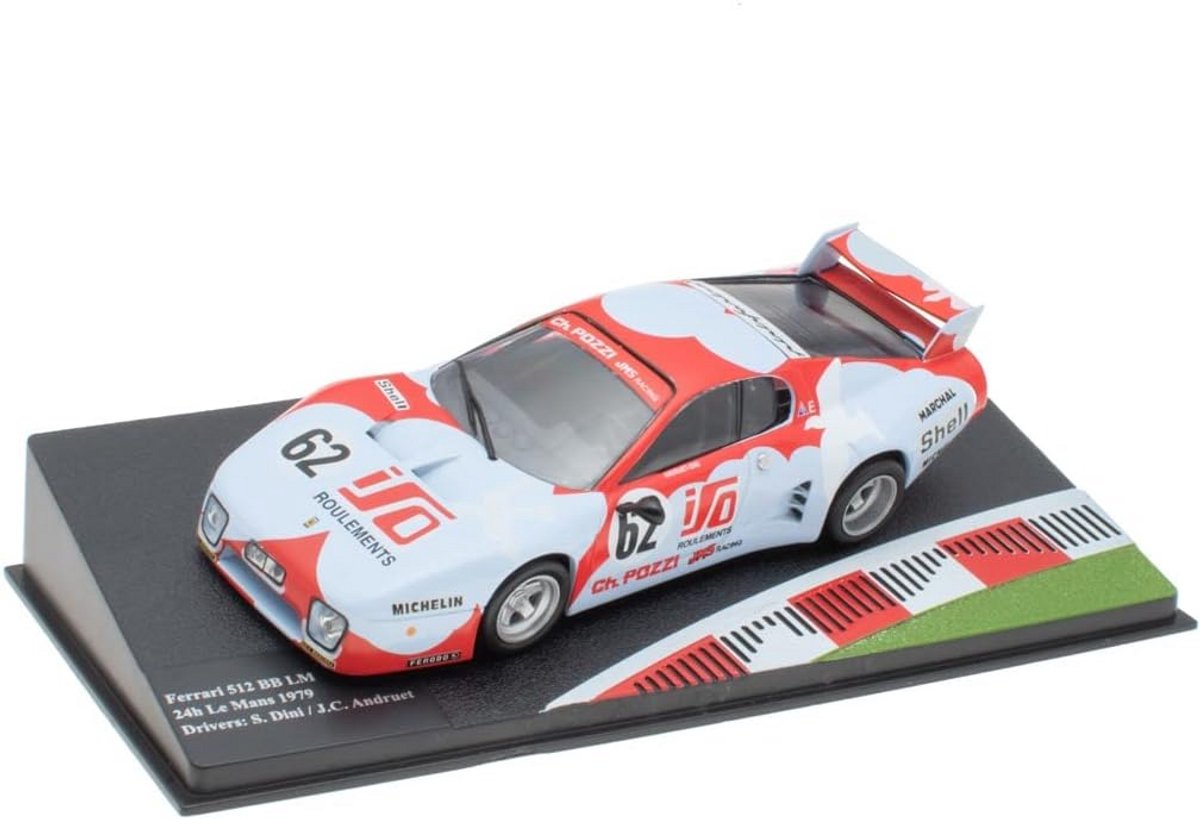 Schaalmodel Auto 1:43 - Racesport Legende Le Mans 1979
