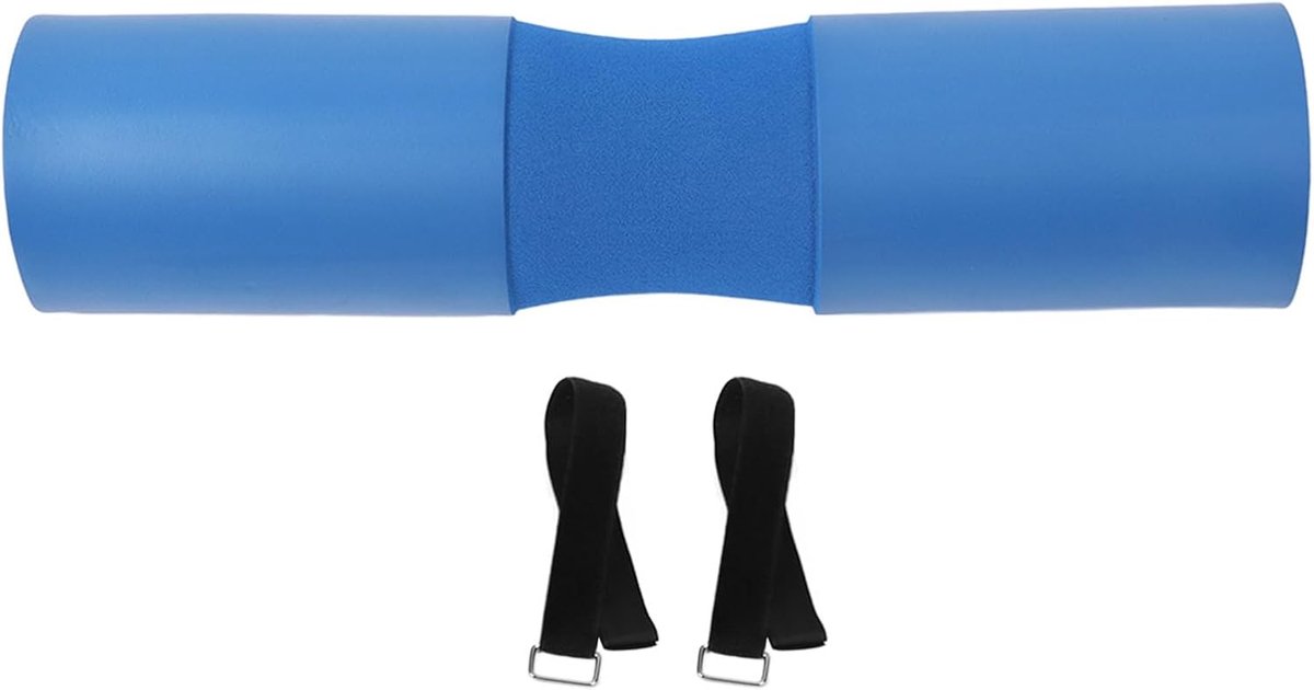 Squat Bar Pad met Klittenband voor Nek en Schouder Comfort - Dik Schuim Kussen