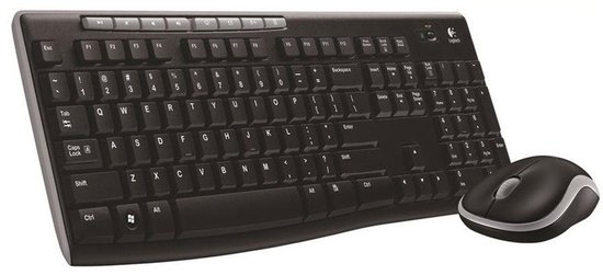Logitech MK270 - Draadloos Toetsenbord en Muis - Qwerty · bol.com prijsdaling melding