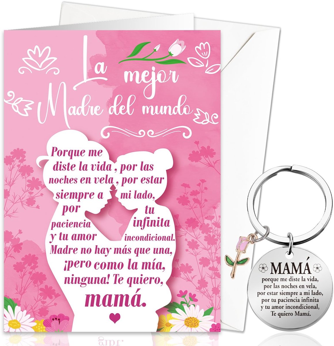 Dailygoods- Moederdagwenskaart - Wenskaarten Set - Wenskaarten Zonder Tekst - Wenskaarten Verjaardag - Wenskaarten Bedankt - Wenskaarten Box - Wenskaart