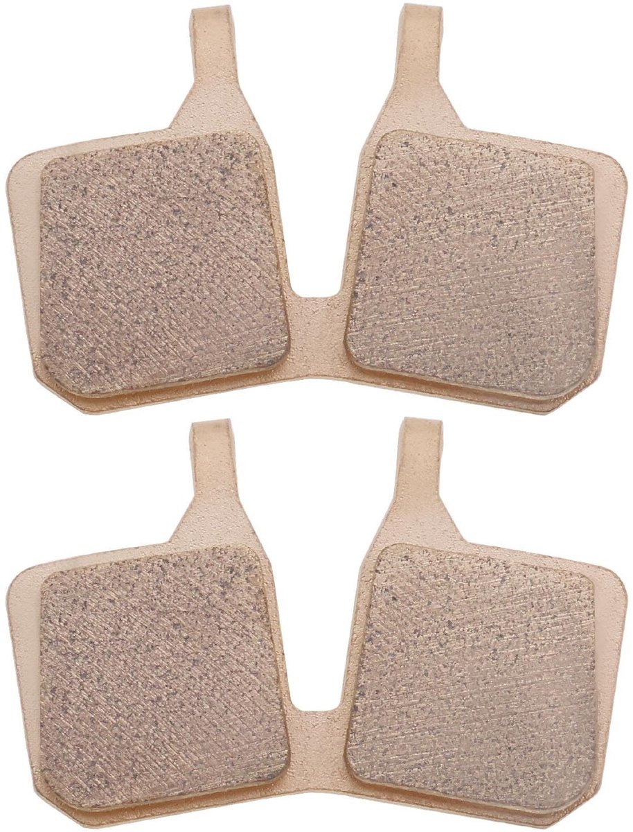 Dailygoods- Schijfremblokken Gesinterd Metaal - Compatibel met Magura MT5/MT7 - 1 Paar Remblokken - Hoge Hittebestendigheid - Duurzaam en Geluidsarm